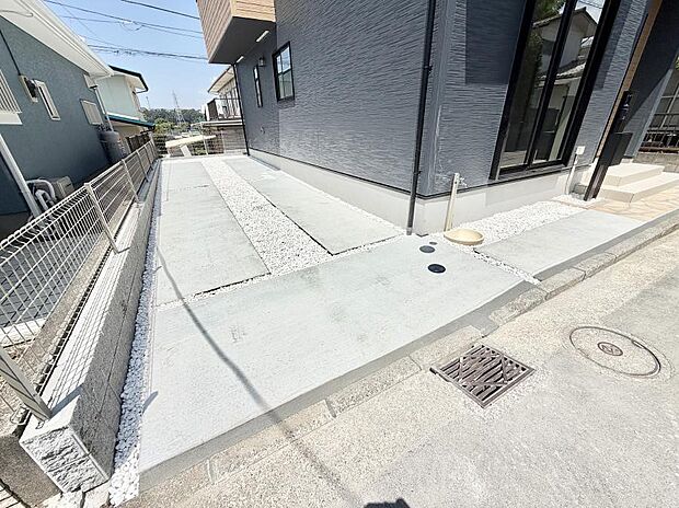 1号棟 ■自宅にある駐車スペースなので安心ですね