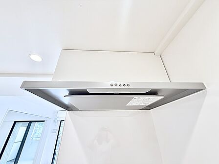 ■調理時の蒸気や匂いが換気扇に誘導され、効率的に排煙ができます。