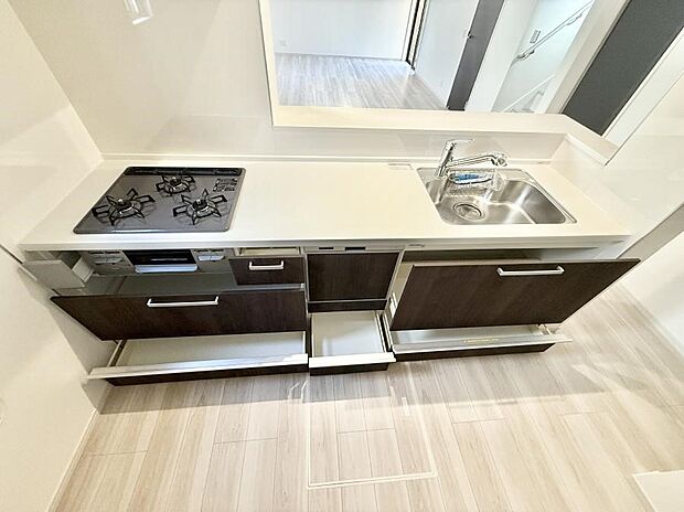 2号棟  ■料理がもっと楽しくなる、快適なキッチン空間