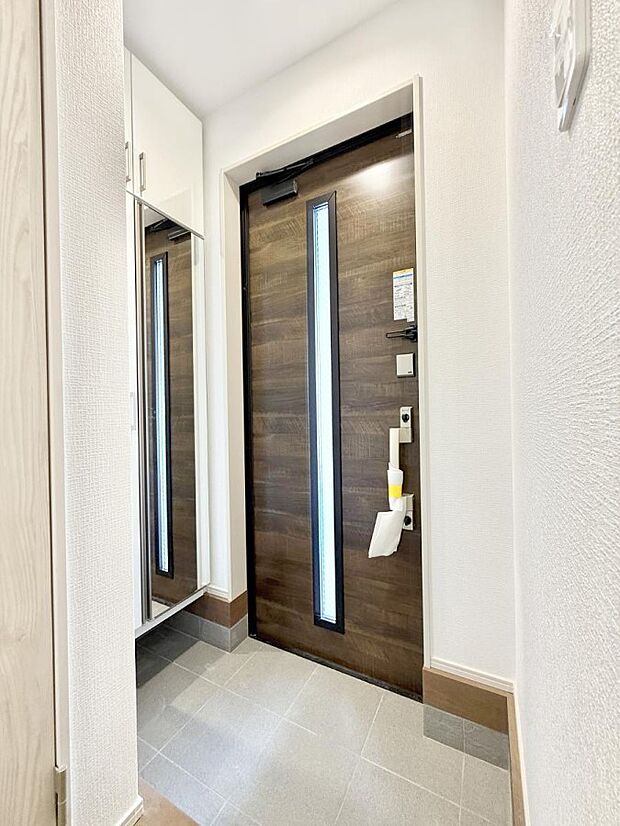B号棟 ■玄関はお家の顔!おしゃれな玄関でお客様をお迎え!