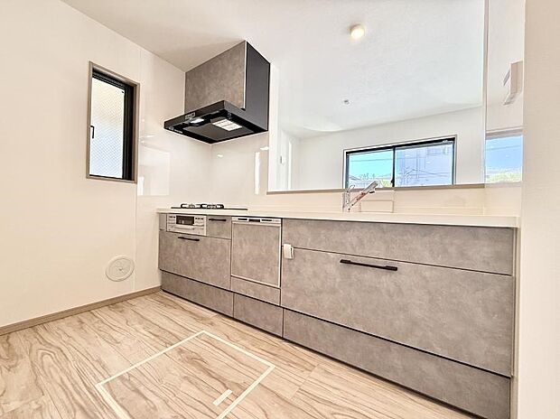 1号棟 ■キレイに片付く、使いやすいキッチン