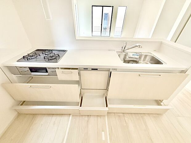 2号棟 ■料理がもっと楽しくなる、快適なキッチン空間