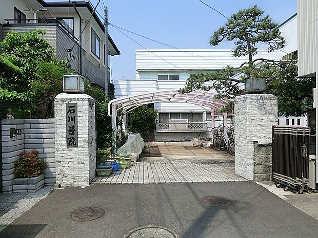 病院 500m 善行団地石川医院