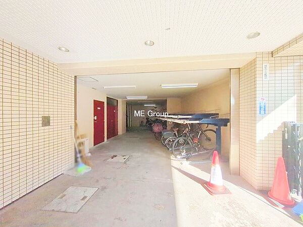 ■きちんと整備された駐輪場で、自転車の保管も安心です