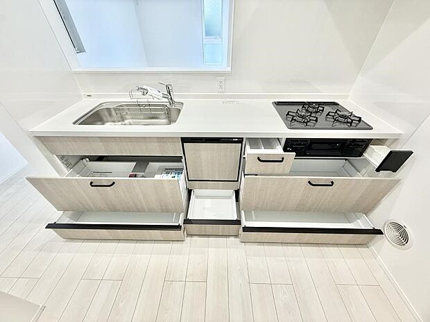 2号棟 ■料理がもっと楽しくなる、快適なキッチン空間