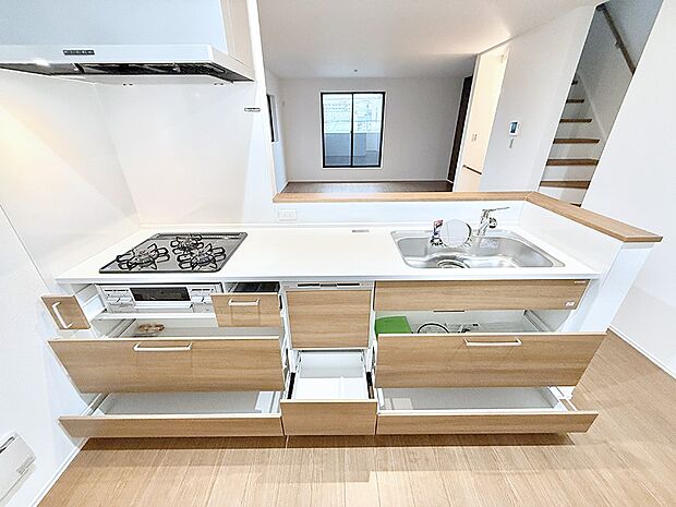 1号棟  ■料理がもっと楽しくなる、快適なキッチン空間