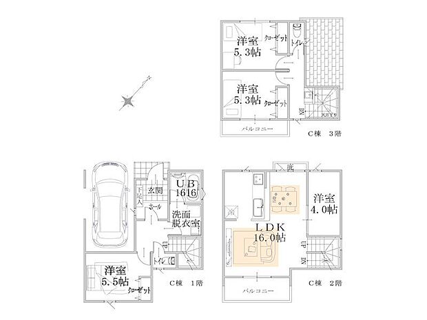 C号棟