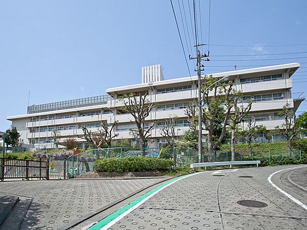 小学校 1500m 横浜市立左近山小学校