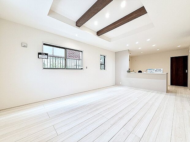 1号棟 ■心落ち着く場所、ゆったり過ごせるリビング