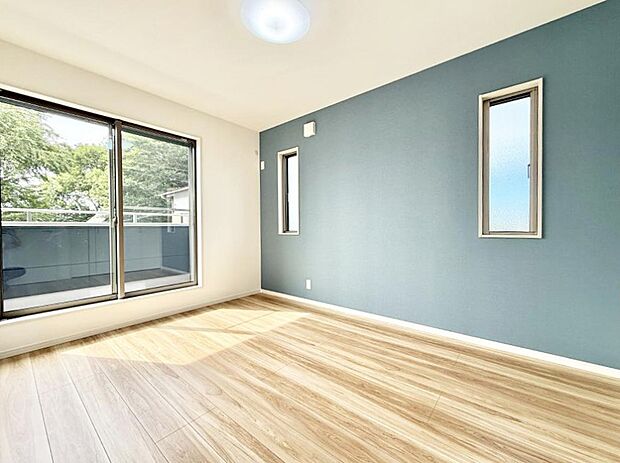 1号棟 ■窓の配置や通気性の良い設計で部屋の空気がこもらず、常に新鮮な空気が流れます