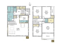 相模原市緑区橋本7丁目2期 新築戸建 全1棟 1号棟