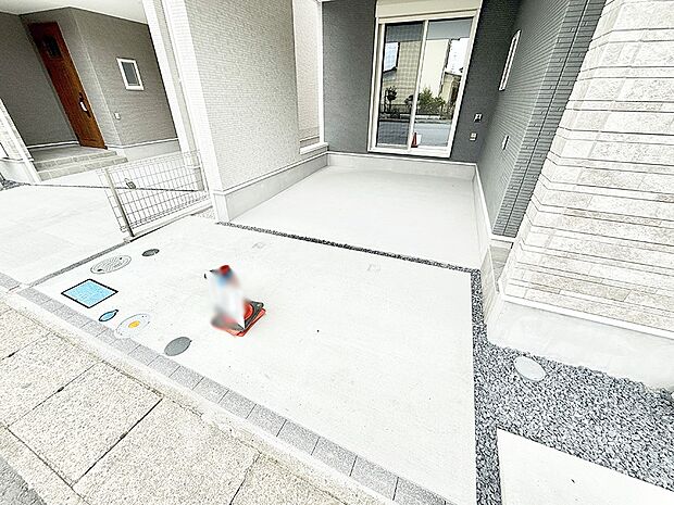 ■自宅にある駐車スペースなので安心ですね