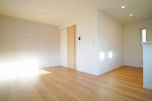 ■温もりを感じる、居心地のいいリビング