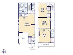 綾瀬市深谷南1丁目3期 新築戸建 全1棟