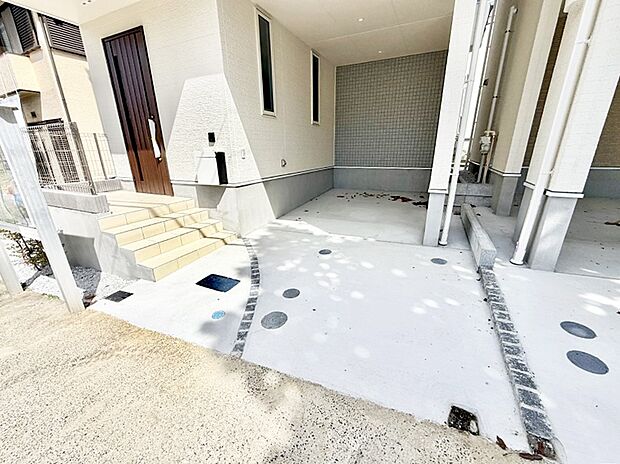 ■自宅にある駐車スペースなので安心ですね