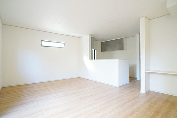 ■家族が自然と集まり、楽しい時間を過ごせるリビング