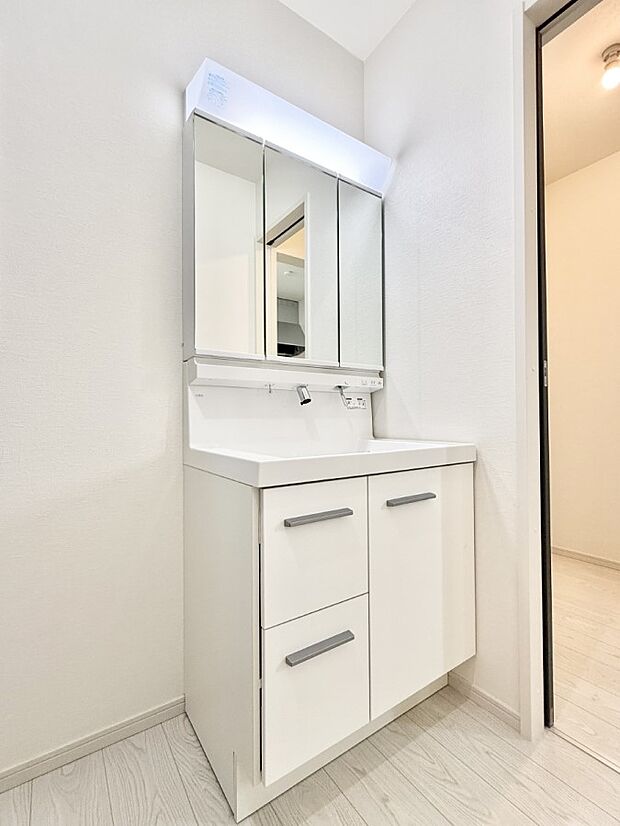 ■朝の準備がスムーズにできる広さです