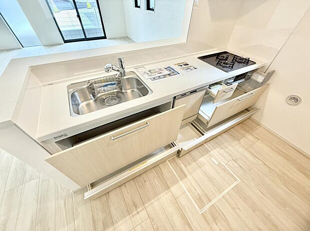 ■キレイに片付く、使いやすいキッチン