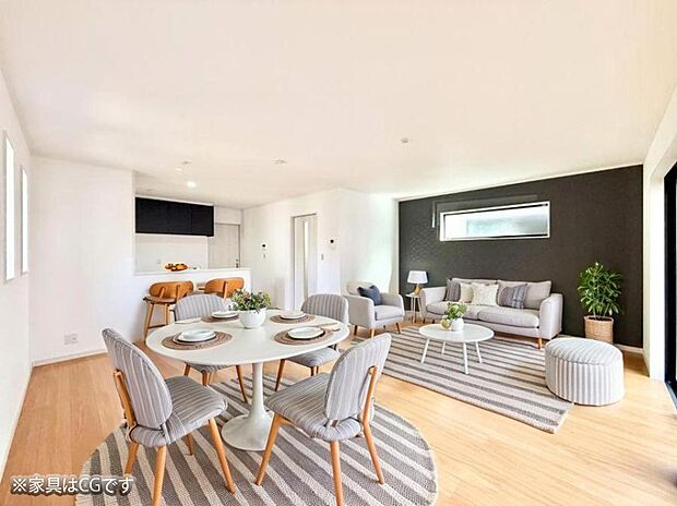 ■心落ち着く場所、ゆったり過ごせるリビング