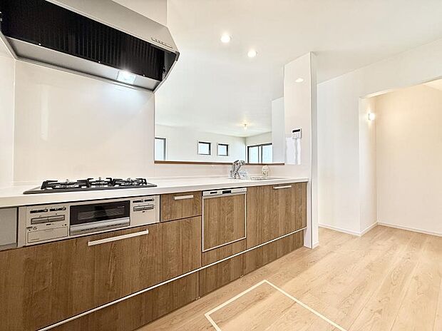 ■家族の絆を深める、温もりのあるキッチン