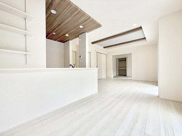 ■温もりを感じる、居心地のいいリビング