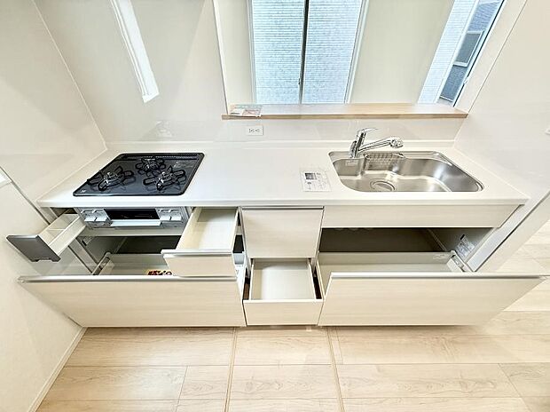 ■キレイに片付く、使いやすいキッチン