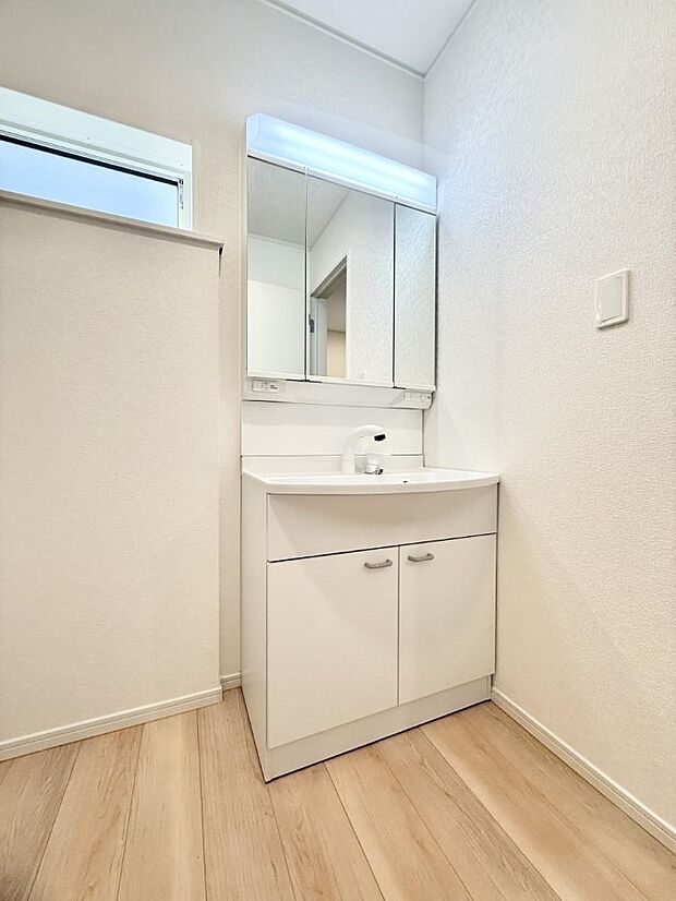 ■朝の準備がスムーズにできる広さです