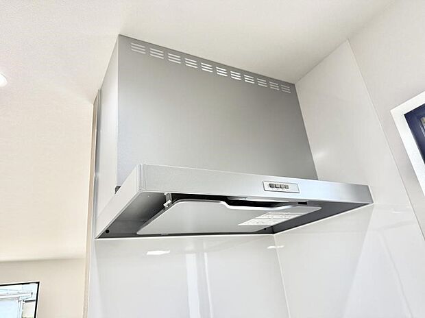 ■調理時の蒸気や匂いが換気扇に誘導され、効率的に排煙ができます。