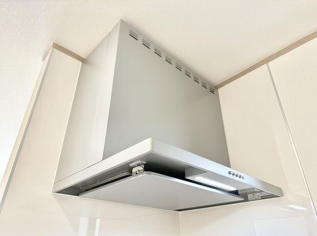 ■調理時の蒸気や匂いが換気扇に誘導され、効率的に排煙ができます。