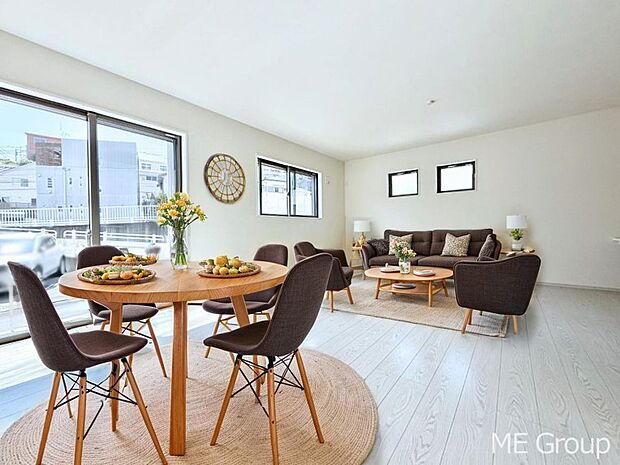 ■家具の配置がしやすく模様替えも楽しめる空間※家具はCGです