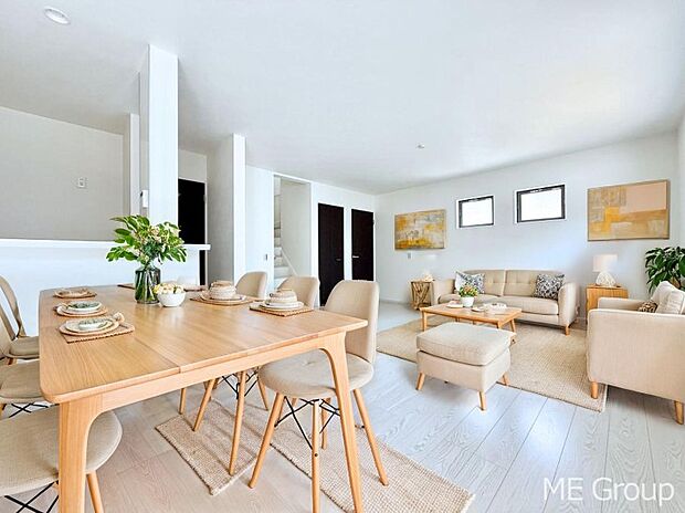 ■さりげないデザインが日常をセンスよく演出※家具はCGです