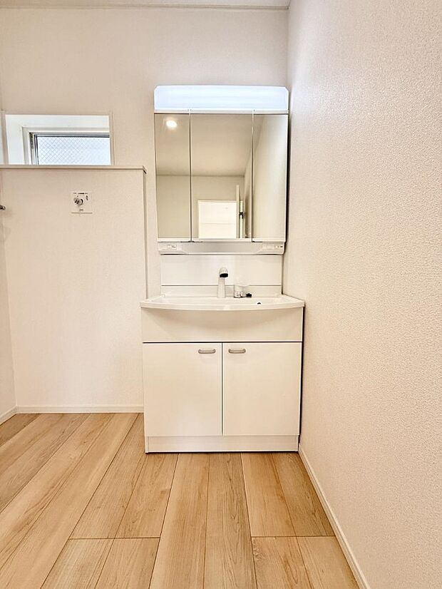 ■朝の準備がスムーズにできる広さです