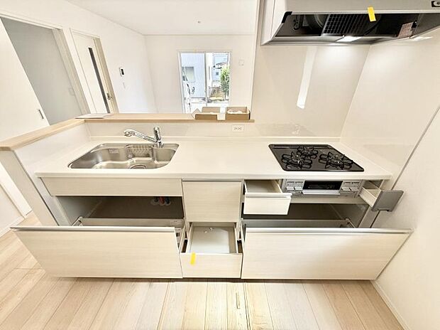 ■キレイに片付く、使いやすいキッチン