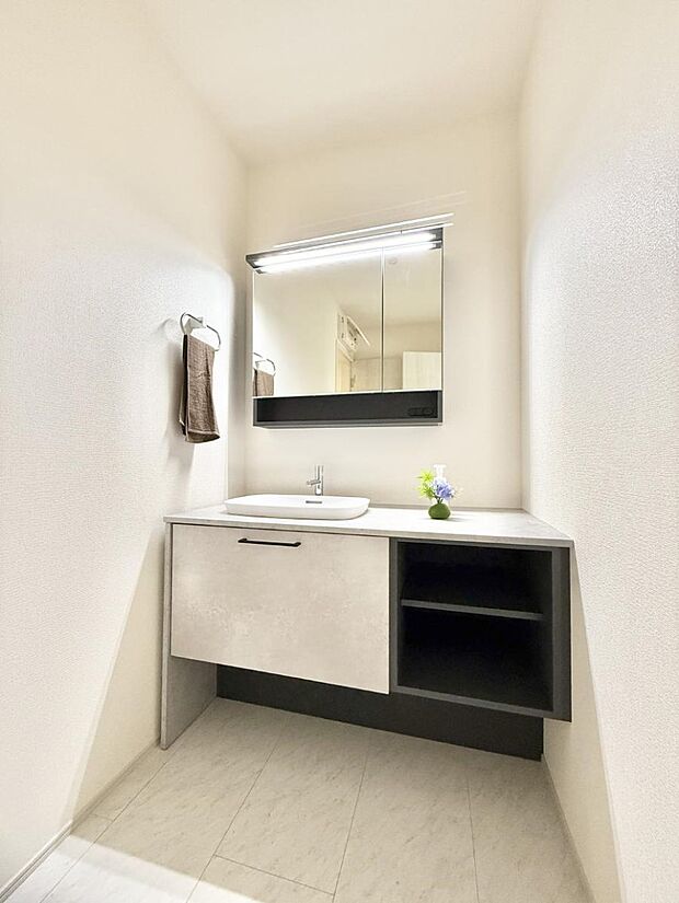 ■朝の準備がスムーズにできる広さです