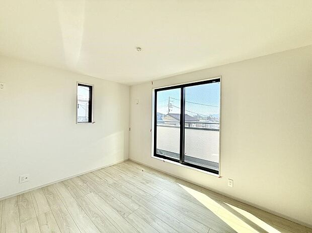 ■窓の配置や通気性の良い設計で部屋の空気がこもらず、常に新鮮な空気が流れます