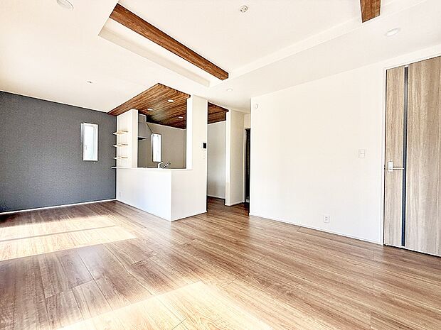 ■心落ち着く場所、ゆったり過ごせるリビング