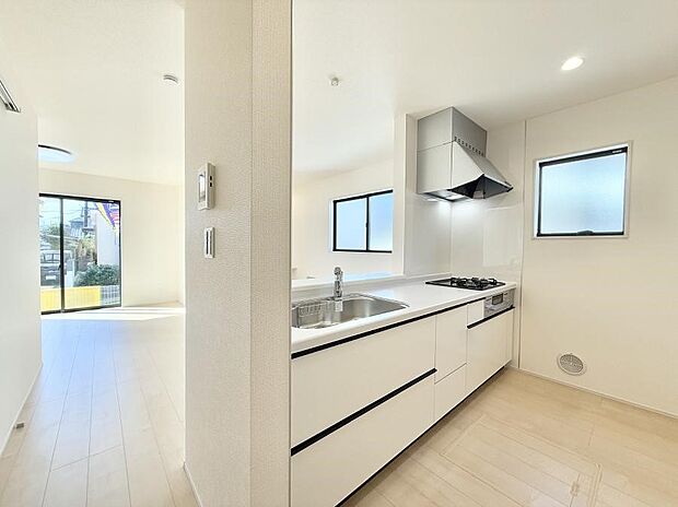 ■会話が深まる対面キッチン!家族との会話がはずみます!