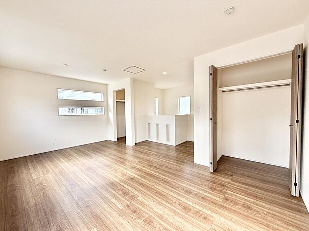 ■窓の配置や通気性の良い設計で部屋の空気がこもらず、常に新鮮な空気が流れます