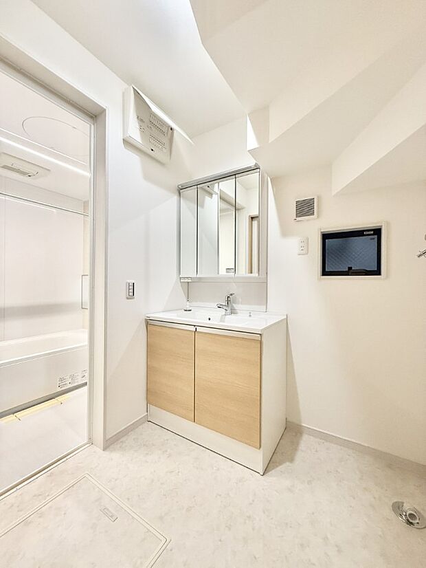 ■朝の準備がスムーズにできる広さです