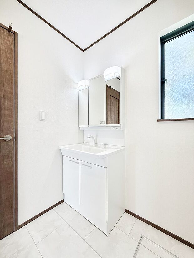 ■朝の準備がスムーズにできる広さです