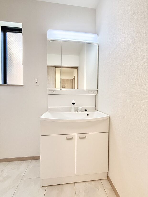 ■お洒落で清潔感のある洗面所