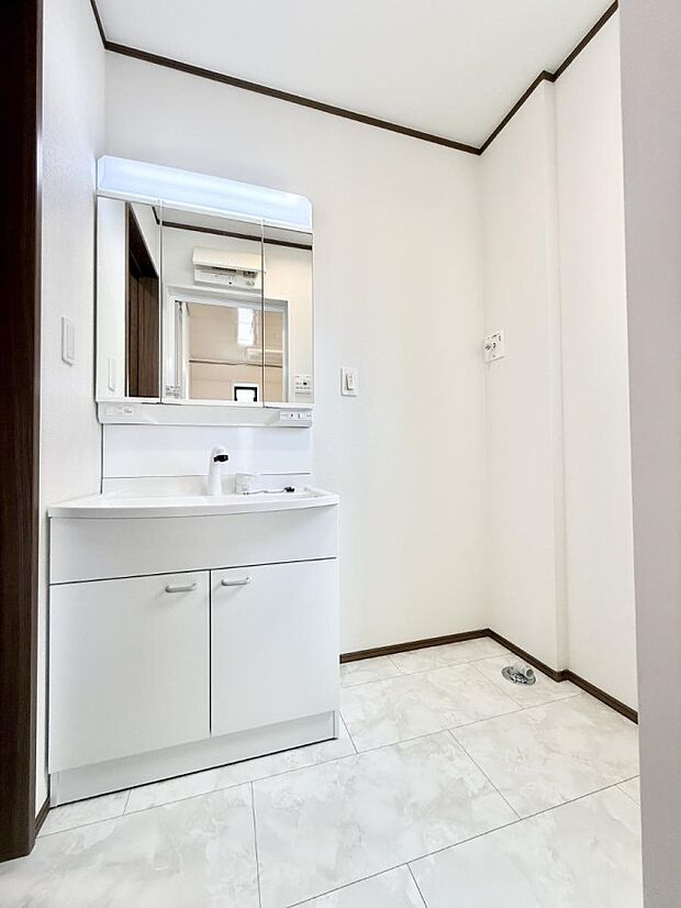 ■朝の準備がスムーズにできる広さです