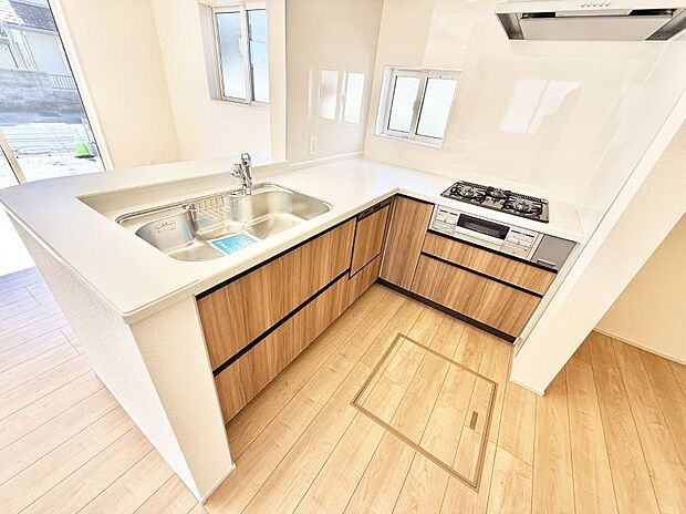 ■キレイに片付く、使いやすいキッチン