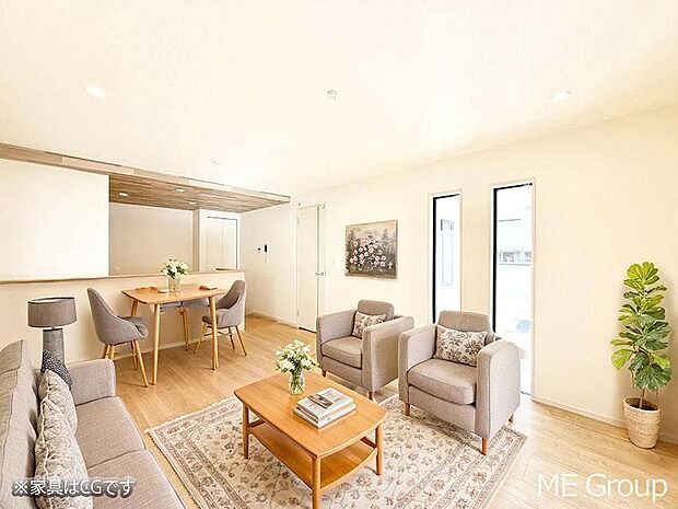 ■光と風を感じる、リラックスできる空間