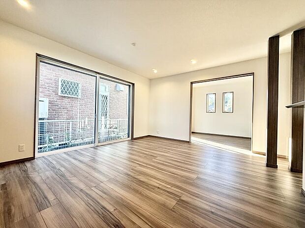 ■温もりを感じる、居心地のいいリビング