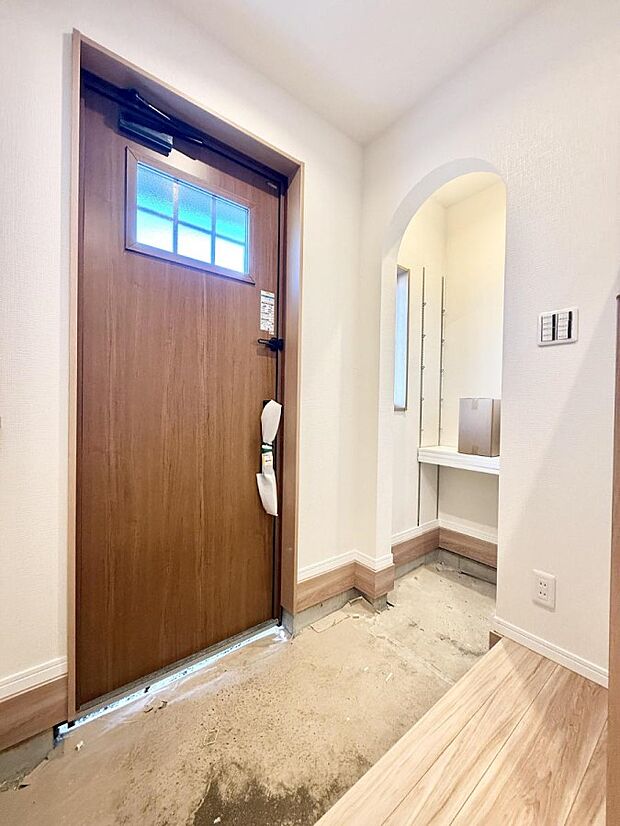 ■広々、綺麗な玄関でお客様をお出迎え!