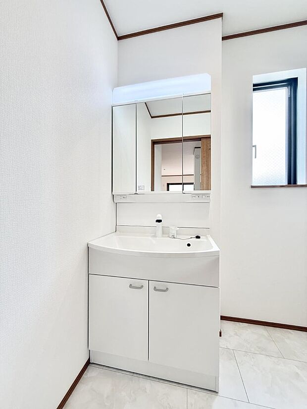 ■朝の準備がスムーズにできる広さです