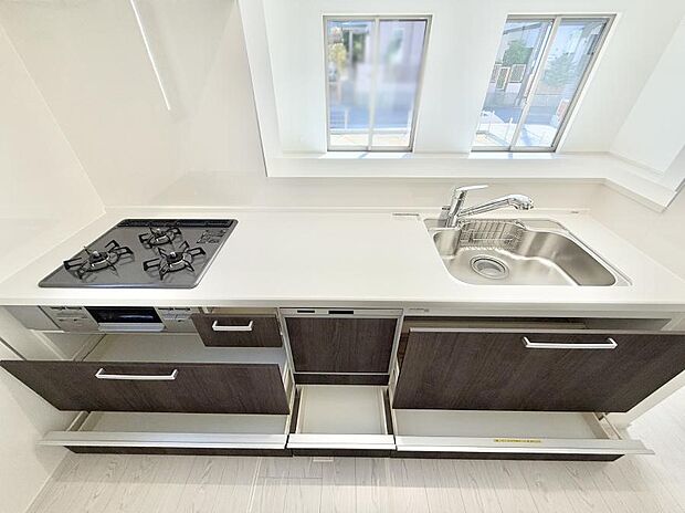 ■料理がもっと楽しくなる、快適なキッチン空間