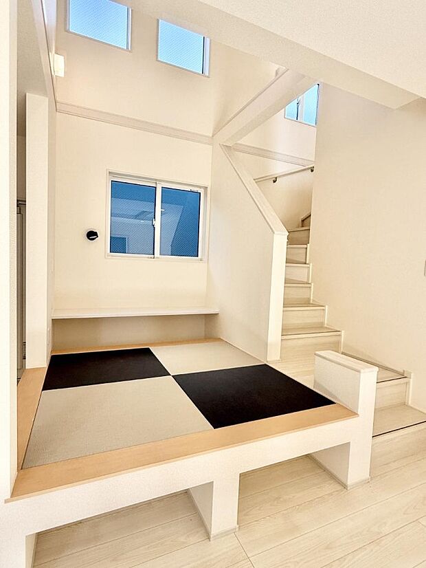 ■畳コーナーは、キッズスペースとしてご利用するのもいいですね。  