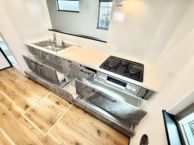 ■キレイに片付く、使いやすいキッチン